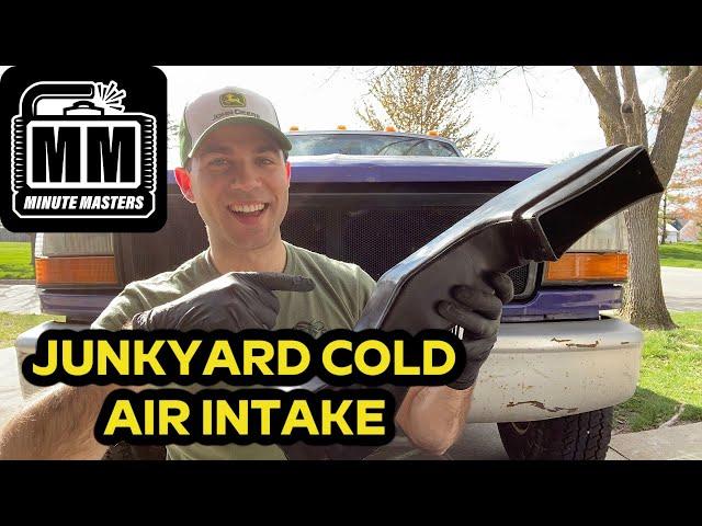 How to Make a Cold Air Intake from OEM Ford Parts | 1995 Ford F150