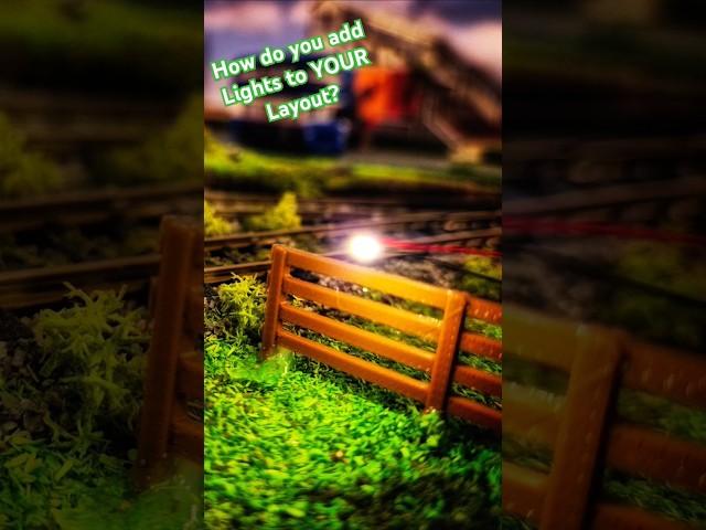 Illuminate your Model Railway Layout... #modelrailway #modelrailroad