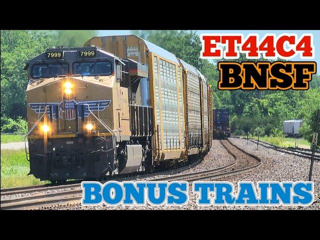 THE TIER 4 TAKEOVER IN THE MIDWEST! Tier 4 train action with KCS, ET44ACHs, bonus trains, and more!