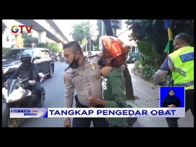 Polisi Tangkap Pengedar Obat Terlarang di Simpang Melawai, Jaksel #BIS 27/08