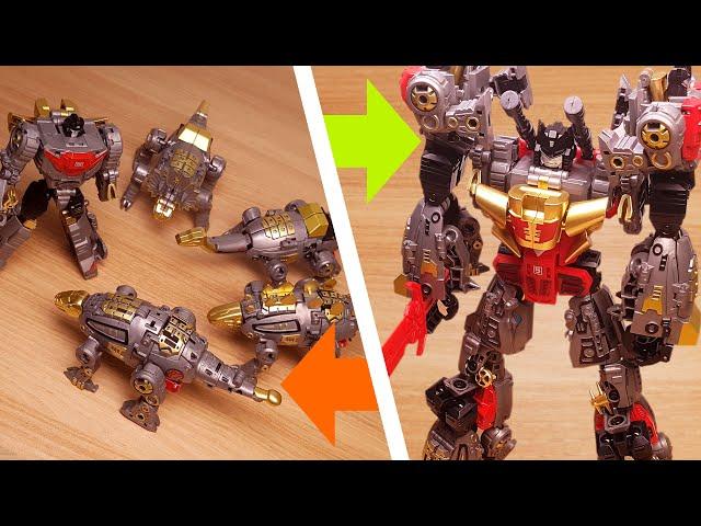 Super Teenager Beast Mechanical Dragonyan Man Combiner unboxing and review