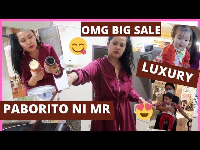 MAGLUTO TAYO NG PABORITO NI MR-NAPASHOPPING MGA MOMMY️MOMMY JULIET#FOOD#PASTA#COOKINGVLOG