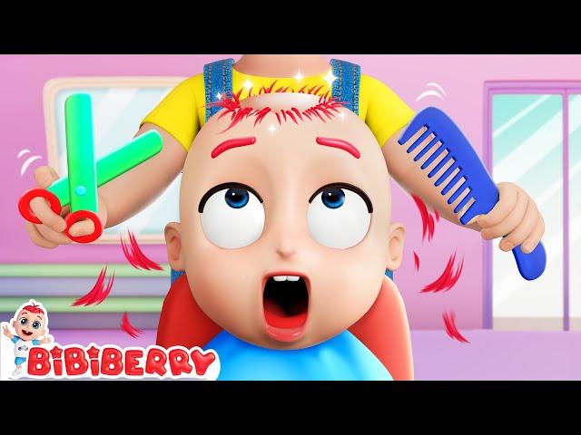 Baby's First Haircut ️ Johny Johny Yes Papa | Kids Songs | Bibiberry Nursery Rhymes