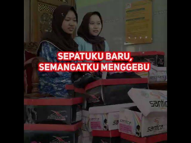 Sepatuku Baru, Semangatku Menggebu