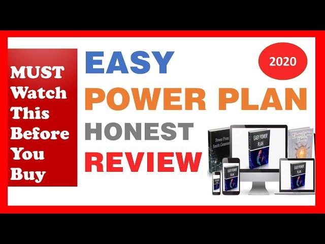 Easy Power Plan Review | Ryan Taylor's Power Generator | What Other Reviewers Are Not Telling You ?
