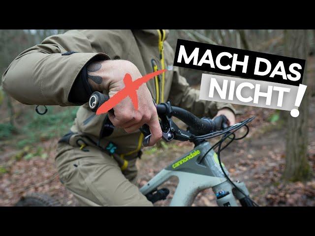 Warum Du Deine MTB Bremse NIEMALS SO einstellen solltest  NICHT ERGONOMISCH & GEFÄHRLICH!