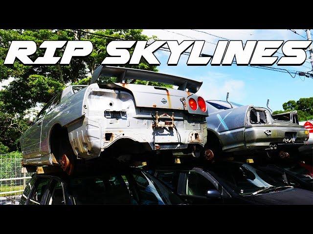 RARE JUNKED JDM CAR FINDS IN JAPAN | AE86, R34 SKYLINE, ALTEZZA, EVO VI AND MORE!