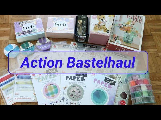 Action Bastel Haul 26.7.2024