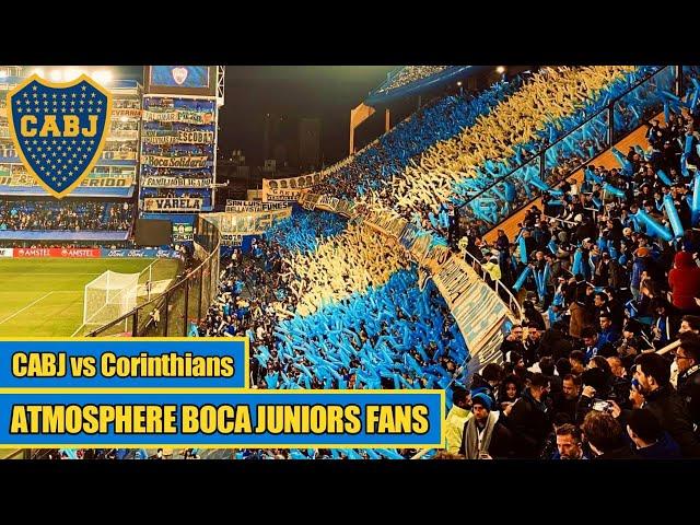 Boca Juniors Fans Action in Last Match Copa Libertadores || Boca Juniors vs Corinthians (05.07.22)