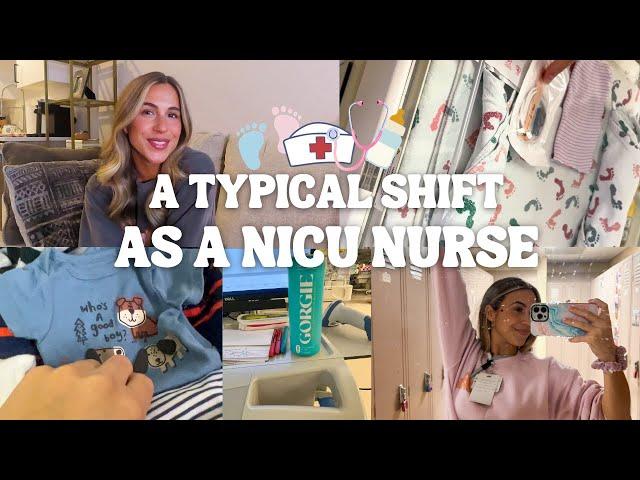 VLOG: Walking you through my shift in the NICU-What it's like to be a NICU nurse-NICU nurse routine