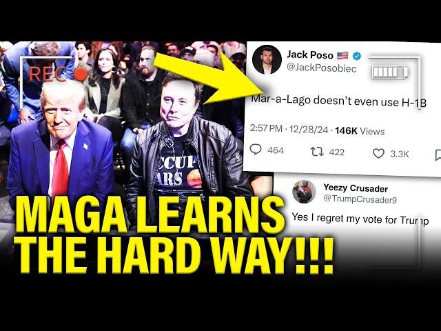 Trump supporters POST THEIR REGRET after MAGA civil war ERUPTS