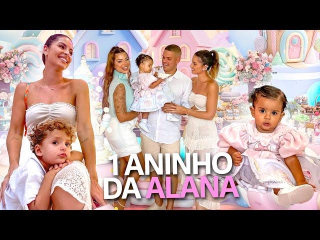 FESTA DE 1 ANINHO DA ALANA 🩷