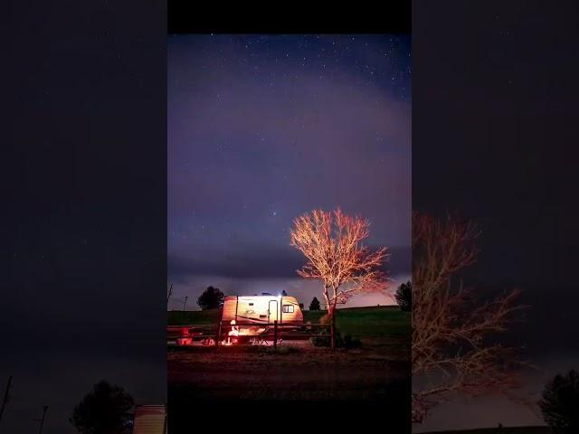 Amazing cloud movement #astro #camping #rvlife #photography #travel #beautiful #stars