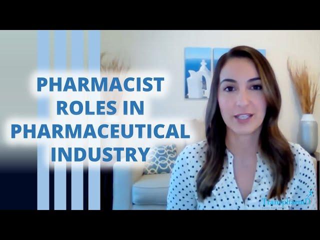 Pharmacist Roles in Pharmaceutical Industry: Overview of Career Paths with Dr. Kristina Atanasoski