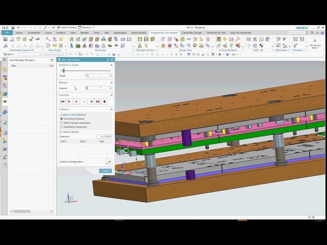 14 NX PDW Tool motion simulation