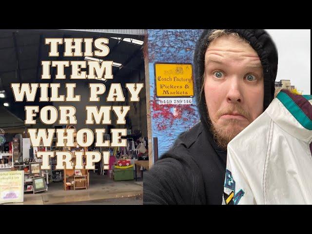 This One Item Will PAY For This WHOLE Thrifting Road Trip! Full Time Reseller Treasure Hunting.