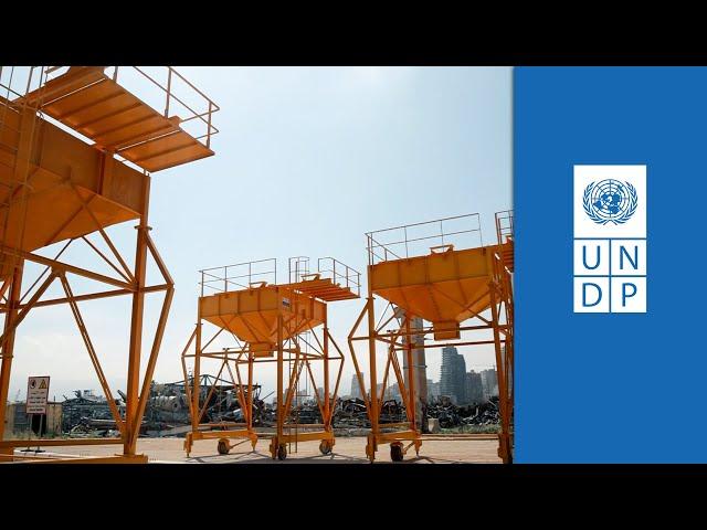 UNDP supporting the relaunch of operations at the Beirut port