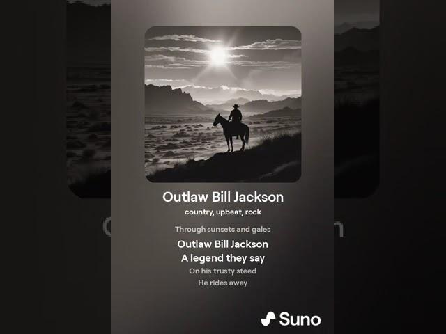 Outlaw Bill Jackson