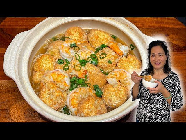 This Shrimp and Tofu Clay Pot Recipe Will Blow You Away!