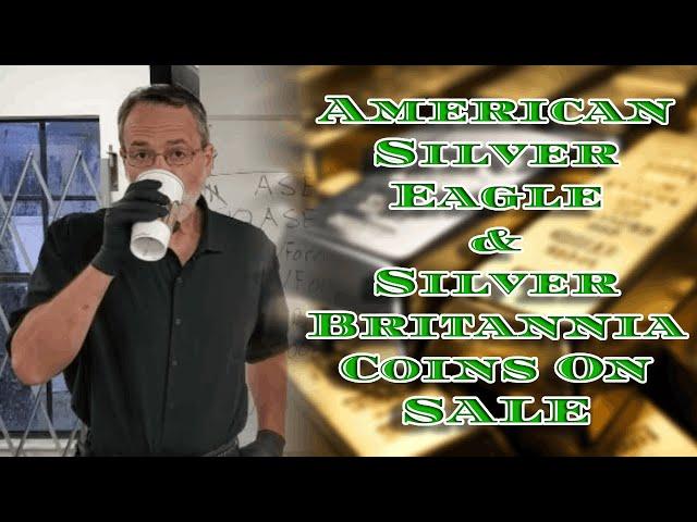 Florida Coin Shop SILVER SALE | American Silver Eagles & Britannias | Silver Stackers Must Watch!