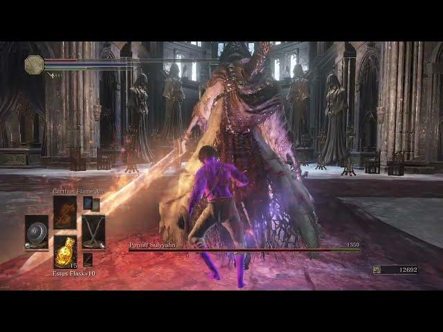 NG+7 Pontiff No Hit/Damage (HD)