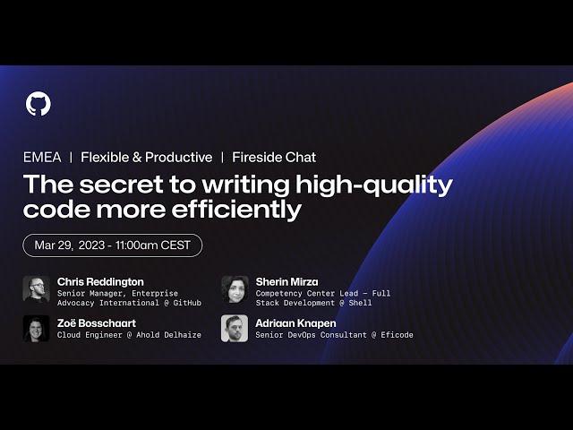 The secret to writing high-quality code more efficiently