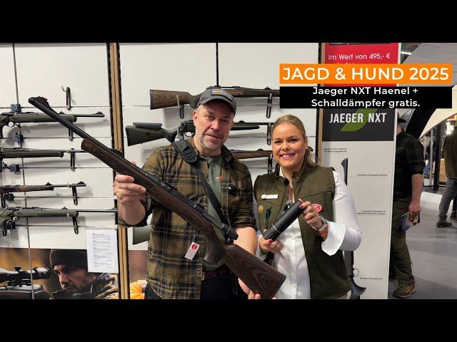 Jagd & Hund 2025: Frankonia – Repetierbüchse Haenel Jaeger NXT + Schalldämpfer gratis.