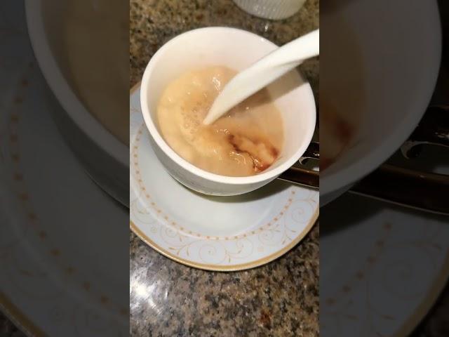 Tea ️ Shaah, a spiced black chai with dessert  #the #vibes #shax#pleasesubscribe #iappreciateyou