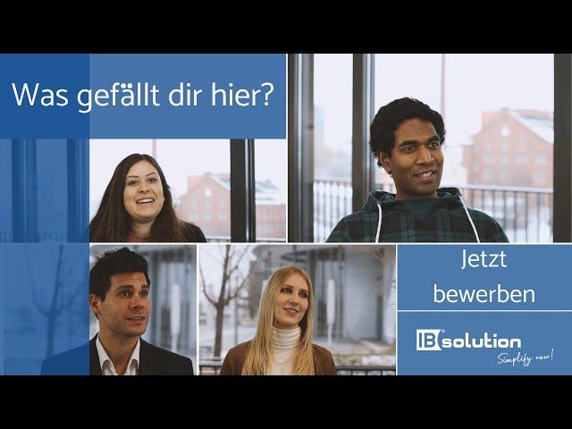 Bei der IBsolution gefällt mir, dass...