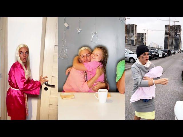 Being a mother is 24/7 Non-paid Job | Karina Oleg Best TikTok Videos 2023 #family #beach #vacation