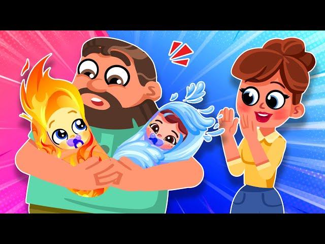 Fire And Water? | New Baby in the Family + More Funny Kids Songs by Comy Zomy