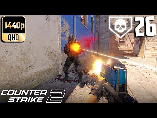 CS2- 26 Kills On Mirage Competitive Full Gameplay #52! (No Commentary)