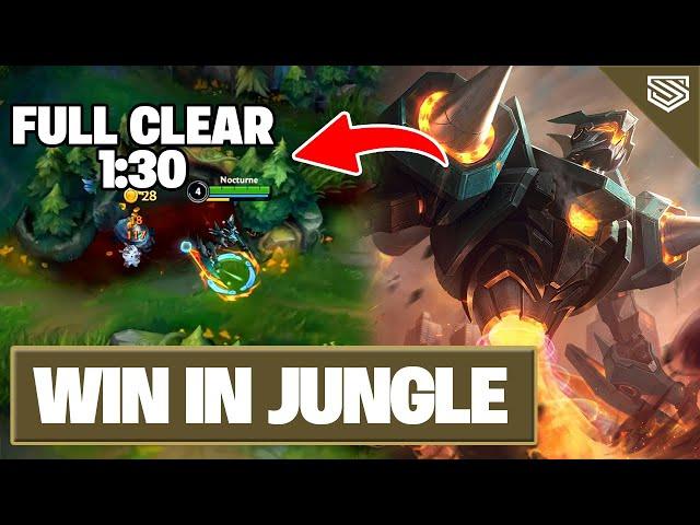 HOW TO EFFICIENTLY PLAY JUNGLE IN WILD RIFT  NOCTURNE WILD RIFT GAMEPLAY