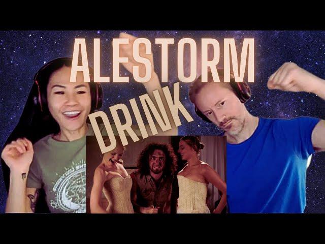 SO MUCH FUN!!! | Our First Time Reaction to Alestorm - Drink