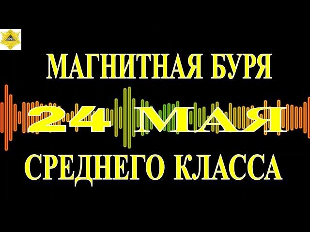 24 МАЯ ГЕОМАГНИТНАЯ ОБСТАНОВКА ОСЛОЖНИТСЯ. РОСТ К-ИНДЕКСА!