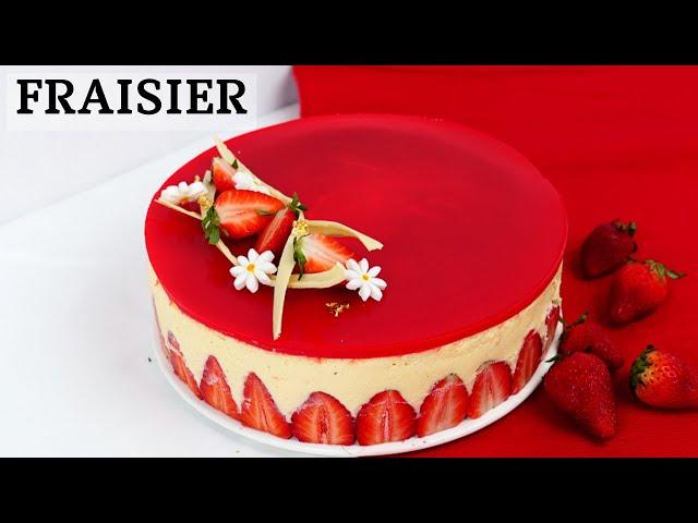 TARTA FRAISIER | pastel DE FRESAS Y CREMA. Ladulcepedia