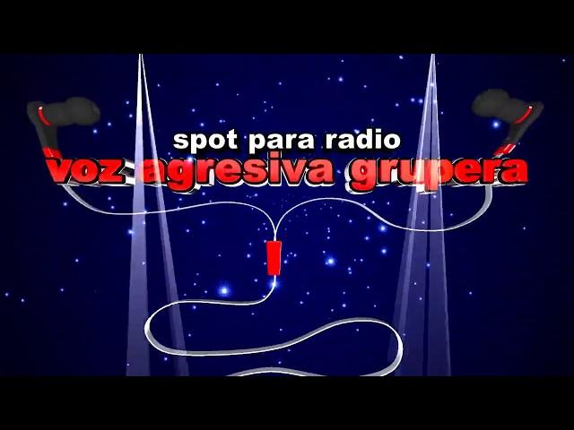 spot para radio voz agresiva , perifoneos , presentaciones