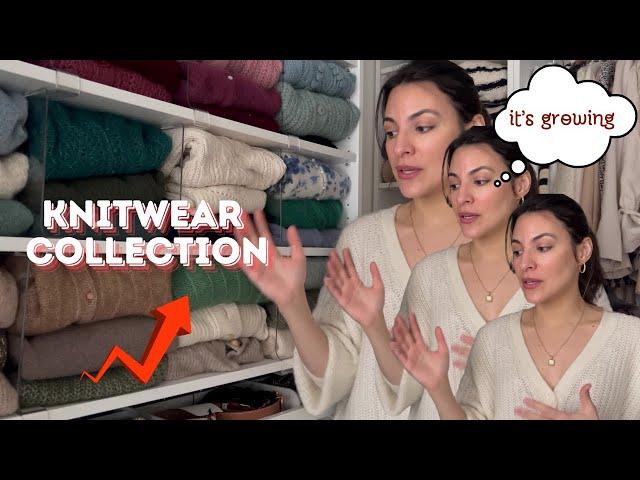 My entire SEZANE knitwear collection | Best Sézane knits | Most worn sweaters