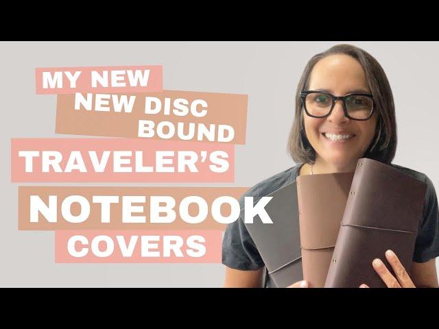 BIG NEWS!!! New Disc Bound Traveler's Notebook Covers | Peachy Binders