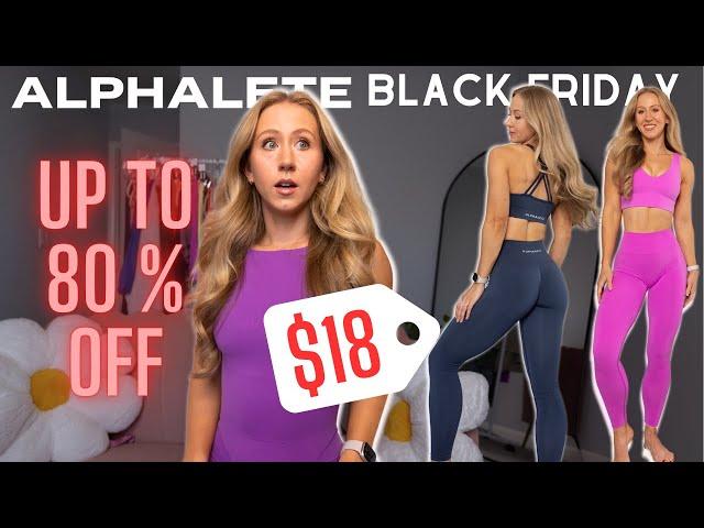 Alphalete Black Friday 2024: Best Sale They've Ever Done!