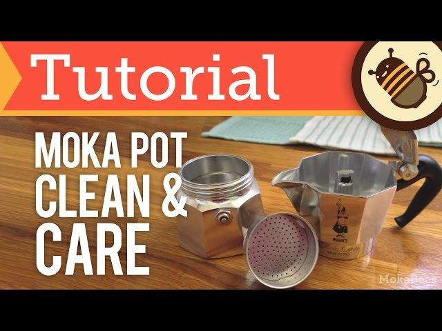 How to Clean & Care for your Moka Pot  (Tutorial)
