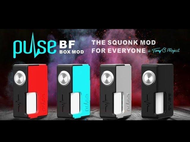 Pulse BF Box Mod from Vandyvape & Tony B Review