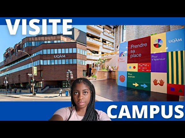 Campus tour de l'UQAM: découvre cette université au coeur de Montréal!