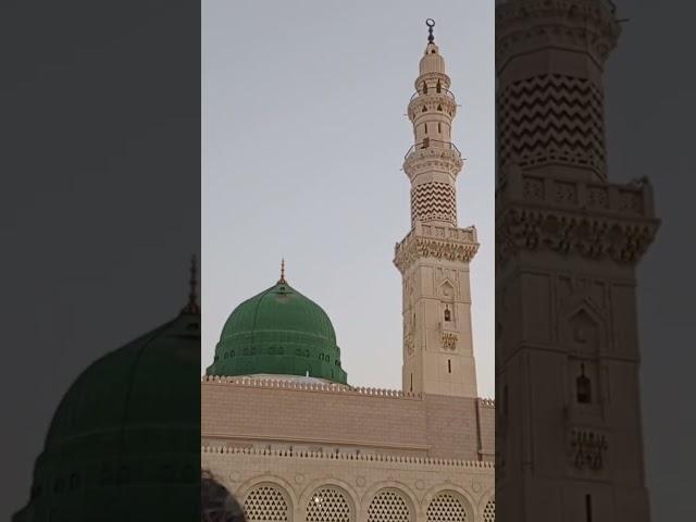 The most beautiful azan in the world  #azanmadinah  #azan #haram #shorts #short #madina #islam #sub