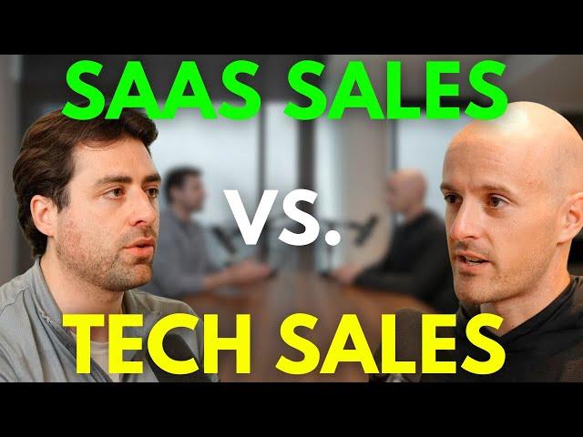 SaaS Sales vs. Tech Sales Explained (Career Advice)