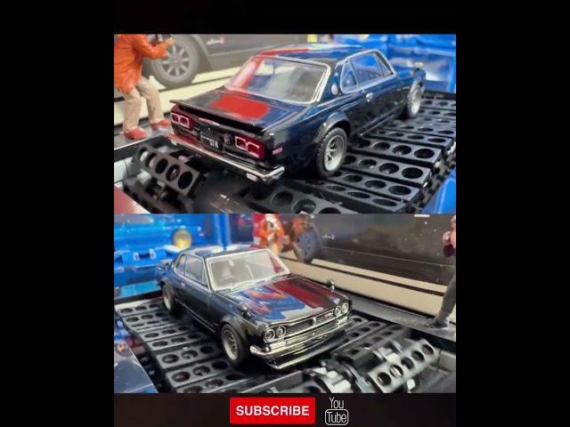 Nissan Skyline 2000GT R Black #TarmacWorks #NissanSkyline #Nissan