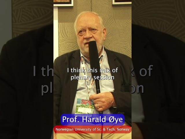 Prof. Harald Øye, Norwegian University of Science & Technology, Norway on FLOGEN SIPS 2016 (Part 1)