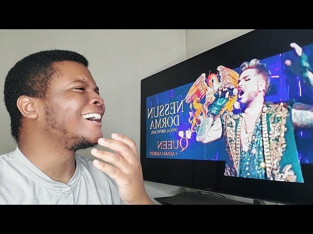 Adam Lambert - "Nessun Dorma" (REACTION)