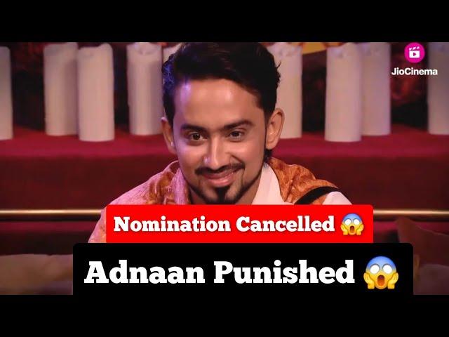 BiggBossOTT3 Shocking Nominations Cancelled, Adnaan Shaikh pe bada action