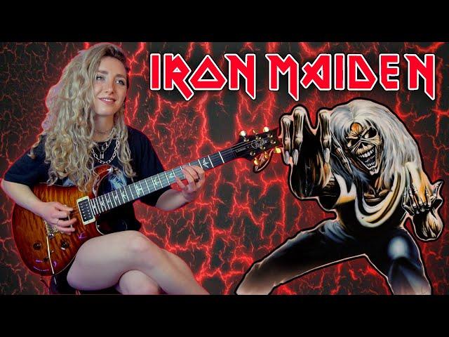 THE NUMBER OF THE BEAST - Iron Maiden | Guitar Cover by Sophie Burrell